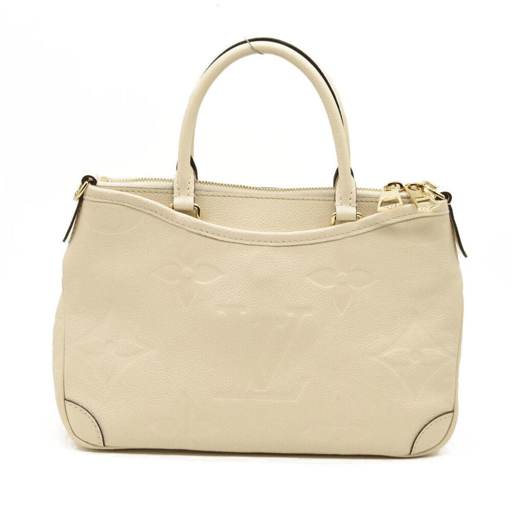 LOUIS VUITTON Trianon PM Monogram Emprreinte Handbag Creme - Picture 3 of 15